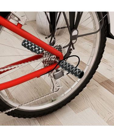 OUTLETNY 3/8 Aluminum Alloy Bike Pegs - Anti-Skid BMX Stunt Pegs, 26 Teeth, Black (2Pcs) - Buy Online on GoSupps.com