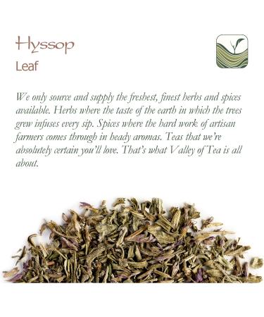 Hysop Leaf Organic Herbal Tea - Perfect For Elevating Dishes - Hyssop 350g - Buy Online on GoSupps.com