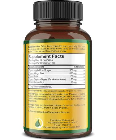 Certified Organic Apple Cider Vinegar Capsules Pro with Mother Acv Pills Detox Cleanse Acid Reflux Relief Support Supplement Ginger Root Cayenne Pepper Powder - Buy Online on GoSupps.com