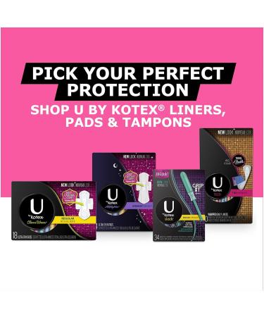 U By Kotex Barely There Thong Panty Liners 50 Count - Pack of 50 - Buy Online on GoSupps.com
