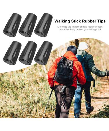 Rubber Tips for Walking Sticks Rubber Crutch Tips | Rubber Leg Tips Rubber Feet Walker Replacement Tips Walker Leg Caps Cane Accessories Pochy - Buy Online on GoSupps.com