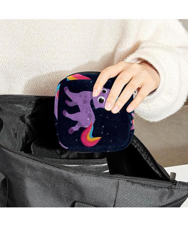 Sanitary Napkin Storage Bags | Unicorn Portable Period Kit Bag for Women & Girls | Nursing Pad Holder Pouch - Buy Online on GoSupps.com