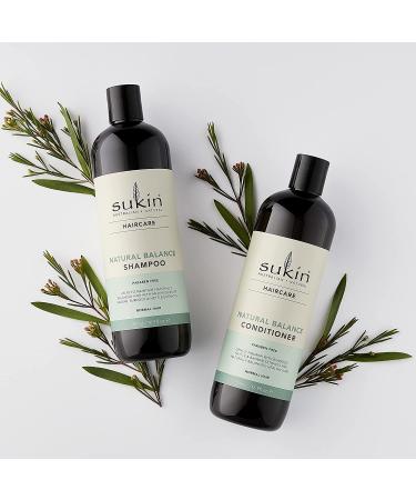 Sukin Natural Balance Shampoo for Normal Hair - 16.9 fl oz (500 ml) | Natural & Eco-Friendly - Buy Online on GoSupps.com