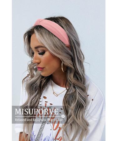 6Pcs MISUPORVE Pearl Knotted Headbands for Women & Girls - Velvet Leopard Print Fashion Hair Hoop - Buy Online on GoSupps.com