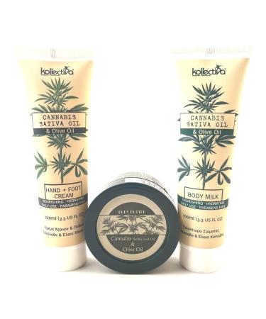 Kollectiva Set Hands and feet 100 ml body lotion 100 ml and body butter 75 ml