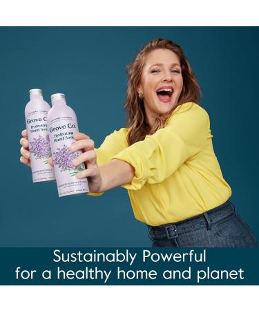 Grove Co. Lavender & Thyme Hydrating Gel Hand Soap Refills - 3 Pack, 100% Natural Plastic-Free Liquid Cleaner Set, Leaves Hands Soft and Clean - 13 Fl Oz - Buy Online on GoSupps.com