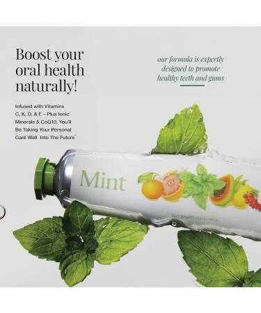 Revitin Toothpaste | Fluoride-Free Prebiotic Mint Tooth Gel | No SLS Gluten Free Dye Free GMO Free No Sweeteners | Non-Toxic Kid Approved Mint 3.4 Ounce (Pack of 1) - Buy Online on GoSupps.com