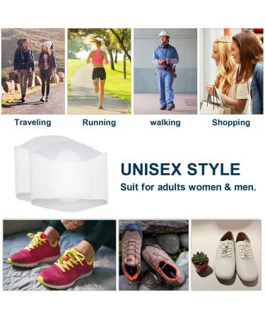 Arch Support Gel Pads for Plantar Fasciitis & Flat Feet | Pain Relief Sleeves for Men & Women - Sizes 34-39 - Buy Online on GoSupps.com