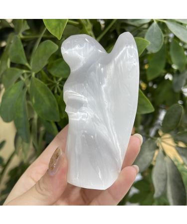Natural White Selenite Gypsum Angel Quartz Rough Minerals SpecimenHome Decor Can be Used for (Size : 8cm) HOMEZHOU (Size : 8cm) - Buy Online on GoSupps.com