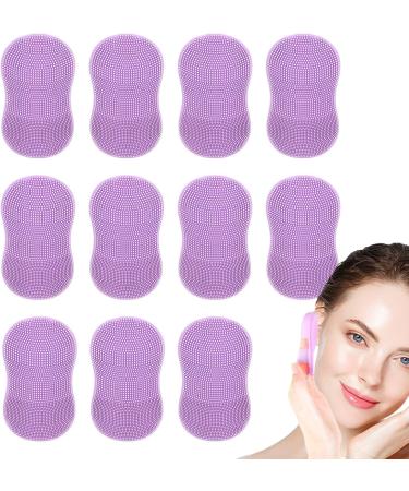 Face Scrubber Brush - Finger Handle Face Silicone Scrubber Small Brush - Soft Bristles Ergonomic Grip Everyday Face Scrubber for Dormitory Bathroom Purple - Buy Online on GoSupps.com