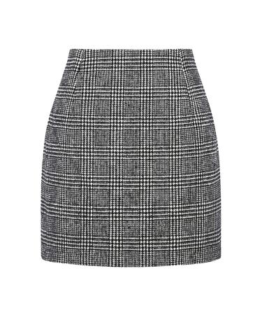 Ladies skirt short black elastic high waist cord flower flower ruffles short skirt wrap dress dress winter ladies slot with high elastic waist pleated sexy short rock black xxl