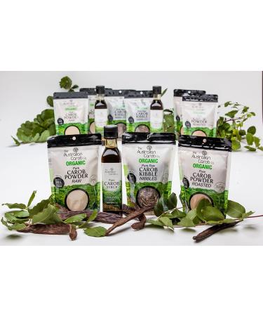 Organic Australian Carob Co. Premium Roasted Carob Powder 7.05oz - Vegan Superfood | Paleo | Non-GMO | Best Tasting Carob Powder - Buy Online on GoSupps.com