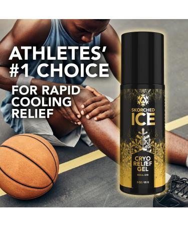 Pain Relief Cryotherapy Roll-On Gel | Natural Essential Oils for Joint & Muscle Pain Arthritis Back Knee & Elbow Relief - Buy Online on GoSupps.com