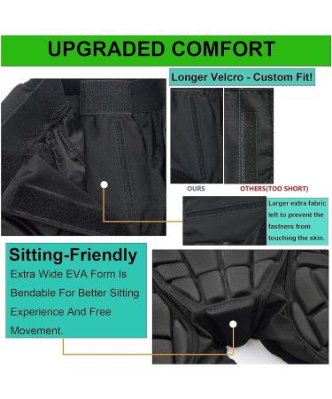 LAOSHE 3-in-1 Padded Knee and Elbow Pads Set for Skiing, Snowboarding, and Skating - XX-Large - Buy Online on GoSupps.com