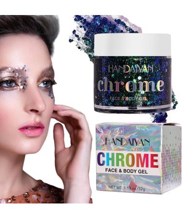 Sequin Gel Highlighting Gel for Body and Hair Shimmer | Girls Longwearing Makeup for Radiant Glow in Crowds for Gathering Traveling Carnival Party Dating Mcbean - Buy Online on GoSupps.com