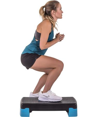Adjustable Aerobic Step Platform for Cardio & Strength Training - 2 Heights - SM Platform - Buy Online on GoSupps.com
