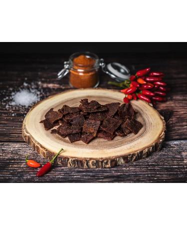  CRAFTSMAN FINEST FOODS Craftsman Beef Jerky Hot & Sweet 500g (10 x 50g) - Dried meat in Germany - Bavaria - American Jerky Beef - 100% beef - Hot'n'Sweet - Premium Beef - Made in Germany - Buy Online on GoSupps.com