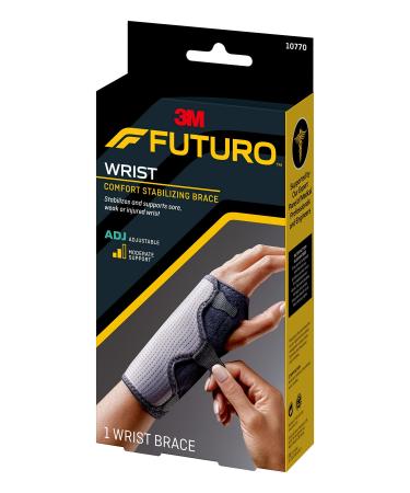 Futuro Adjustable Reversible Splint Wrist Brace Moderate Stabilizing Support