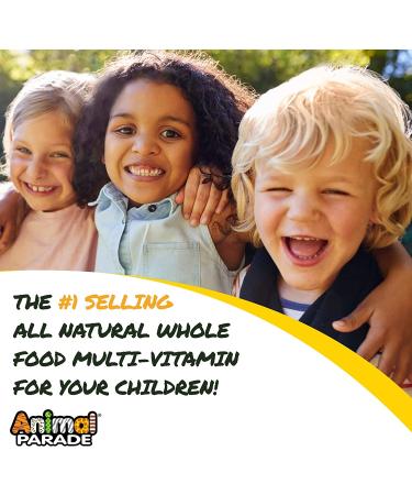 Nature's Plus Animal Parade Liquid Childrenâ€™s Multi-Vitamin - Tropical Berry 8 fl oz - Buy Online on GoSupps.com
