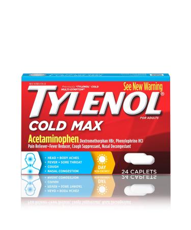 Tylenol Cold Multi-Symptom Relief Caplets 24 Count
