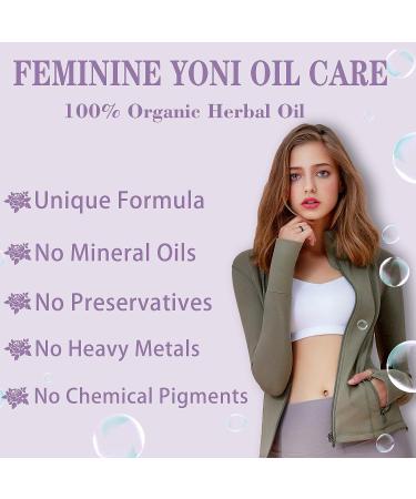 Vickoneer Yoni Essential Oil Feminine Care - All Natural Moisturizer & Odor Eliminator - Buy Online on GoSupps.com