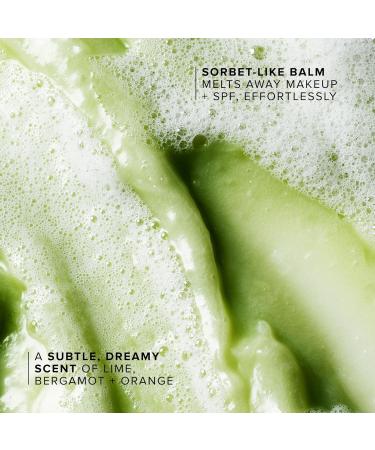 Farmacy Green Clean Baume d maquillant imperm able + nettoyant base d'huile Double nettoyant exfoliant doux Fond du baume la mousse laiteuse (100 ml) Nouvelle formule - Bergamote 100 ml (Lot de 1) - Buy Online on GoSupps.com