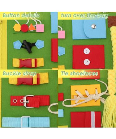 Sensory Fidget Blanket for Elderly Dementia | Anxiety Relief Toy for Patients | Eurobuy Sensory Pad - Buy Online on GoSupps.com