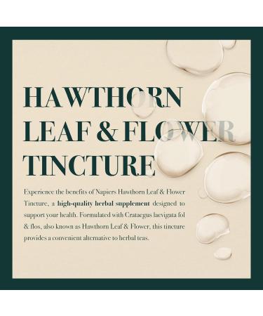 Napiers Hawthorn Leaf & Flower Tincture 250ml - Herbal Supplement (Crataegus laevigata) - 45% Extract Strength - Buy Online on GoSupps.com