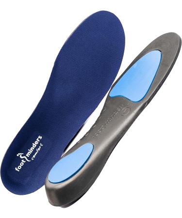 Footminders Comfort Orthotic Arch Support Insoles (Pair) - Large Men 9-11 Women 10-12 - Relieve Foot Pain from Flat Feet & Plantar Fasciitis - Buy Online on GoSupps.com