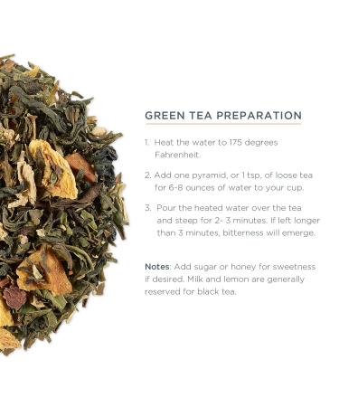 Buy TEA Fort Green Mango Peach Organic Bar 100g | Premium Organic Green Mango Tea for International Shipping - Buy Online on GoSupps.com