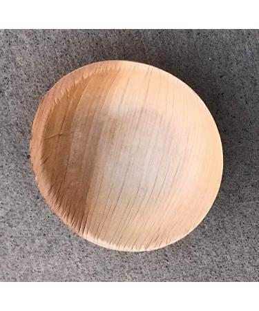 Eco-Friendly Disposable Leaf Bowls - 3.75" | Sustainable Party Supplies | Pack of 10 | Perfect for Salads Desserts Ice Cream & More 10 3.75" Round Bowls - Buy Online on GoSupps.com