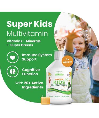 Multivitamin super kids from Swedish Nutra Vitamin A B C D E Calcium Magnesium Children - Buy Online on GoSupps.com