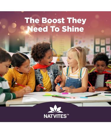 Natvites Kids Biotin Gummies for Hair Growth Support - Biotin 5000mcg Kids Hair Skin & Nails Gummies for Boys and Girls - Vegetarian Gluten Free Vitamin B7 - Hair Nails & Skin Vitamins (60 Count) - Buy Online on GoSupps.com