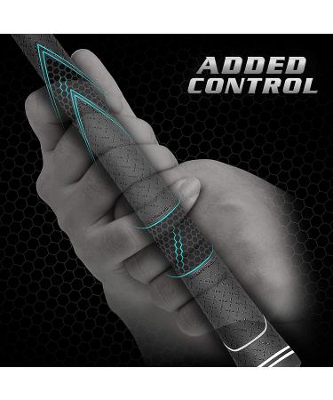 CHAMPKEY Traction-X Golf Grips 13 Pack | High Traction Rubber Club Grips with Repair Kits - Buy Online on GoSupps.com