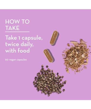 HUM Moody Bird: Women's Mood Supplement for Cramps, Cravings & Hormonal Balance - 60 Vegan Capsules - Buy Online on GoSupps.com