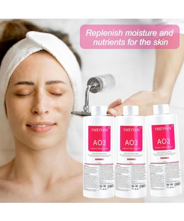 AO3 Aqua Peeling Solution pour Hydra Machine Faciale Hydrog ne et Oxyg ne Professionnelle S rums Hydratants pour le Nettoyage du visage (400 ml/Bouteille) - Buy Online on GoSupps.com