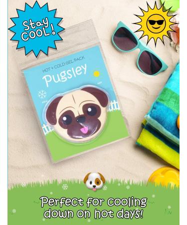 Dynamik Kids Hot Cold Reusable Gel Pack - Pug | Safe Versatile & Fun for Pain Relief - International Shipping Available - Buy Online on GoSupps.com
