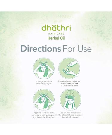 Dhathri Hair Care Plus Herbal Oil 100ml (Pack of 2) by Dhathri - Buy Online on GoSupps.com