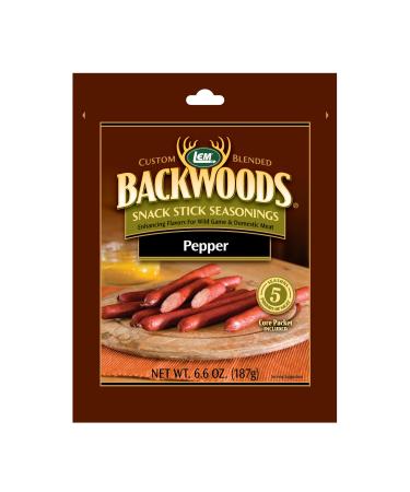 LEM Backwoods Poivre en b ton d'assaisonnement avec sachet de durcissement