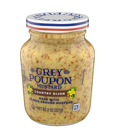 Grey Poupon Country Dijon Mustard - 8 oz Jar - Buy Online on GoSupps.com