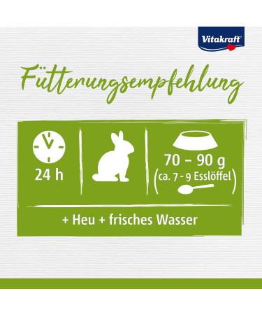 Vita Power Vita Special for Senior Dwarf Rabbits - Nutrient-Rich Main Feed with Hay & Omega Fatty Acids - No Added Sugar or Grain (600g) - Buy Online on GoSupps.com