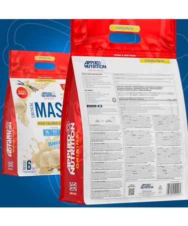 Applied Nutrition Critical Mass Original Vanilla 6Kg - Buy Online on GoSupps.com