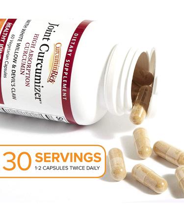 Natural Factors CurcuminRich Joint Curcumizer - 60 Vegetarian Capsules for Joint Support - Buy Online on GoSupps.com