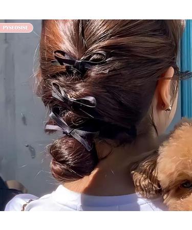 15 Pcs Bow Hair Clips Satin Hair Bows Hair Ribbon for Women 3 Colors Tassel Ribbon Bow Clips Cute Bow Hair Barrettes Hair Accessories for Women Girls Long Short Hair - Buy Online on GoSupps.com