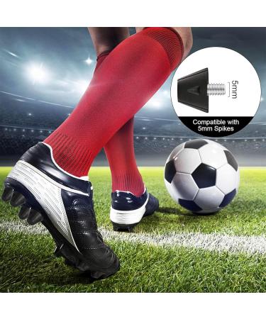 12 Pack Soccer Shoe Spikes - Replacement Spikes & Stollen for Optimal Performance - 5mm Thread Accessories - Buy Online on GoSupps.com