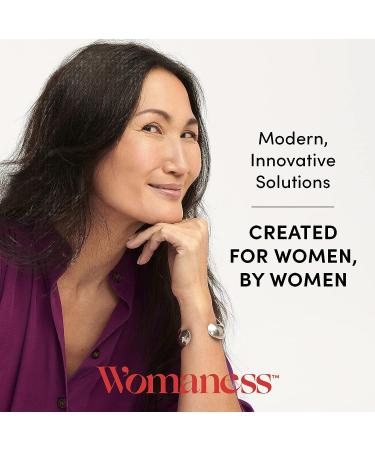 Womaness Active Glow Menopause Support - Hair Skin Nails Vitamins & Joint Health - Longvida Curcumin Pomegranate Extract - 30 Capsules - Buy Online on GoSupps.com