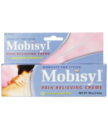Mobisyl Pain Relieving Creme with Soothing Aloe Vera 3.5-Ounce Tube