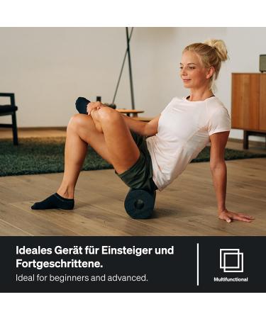 Blackroll Standard Fascia Roll - Original 30x15 cm | Self-Massage Roller for Back & Legs | Effective Medium Hardness Fitness Tool | Made in Germany - Buy Online on GoSupps.com