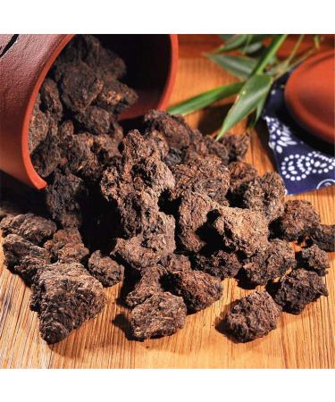 HELLOYOUNG 200g de th Pu'erh chinois Yunnan naturel aromatis de petite taille fabriqu partir de feuilles d'arbres anciens sans additifs alimentaires verts moelleux et cors