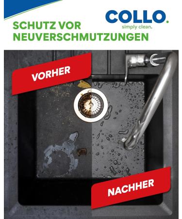 Collo Polito Premium Rinking Pin Care 125 ML | Kitchen & Bathroom Cleaner | Shine for Granite Stainless Steel Porcelain & Ceramics - Buy Online on GoSupps.com